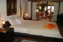 Beachfront Villa Seychelles  with Spacious airconditioned bedrooms